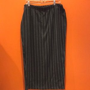 JONES NEW YORK Long Pencil Cotton Skirt 1X